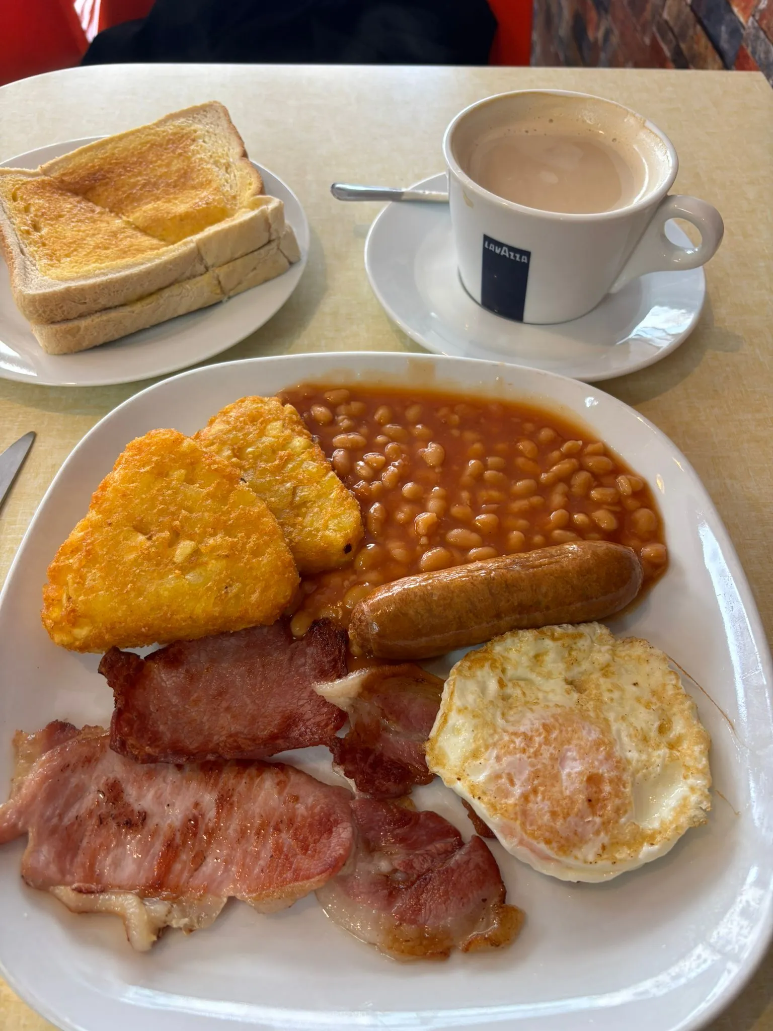 Full English at Marina Cafe