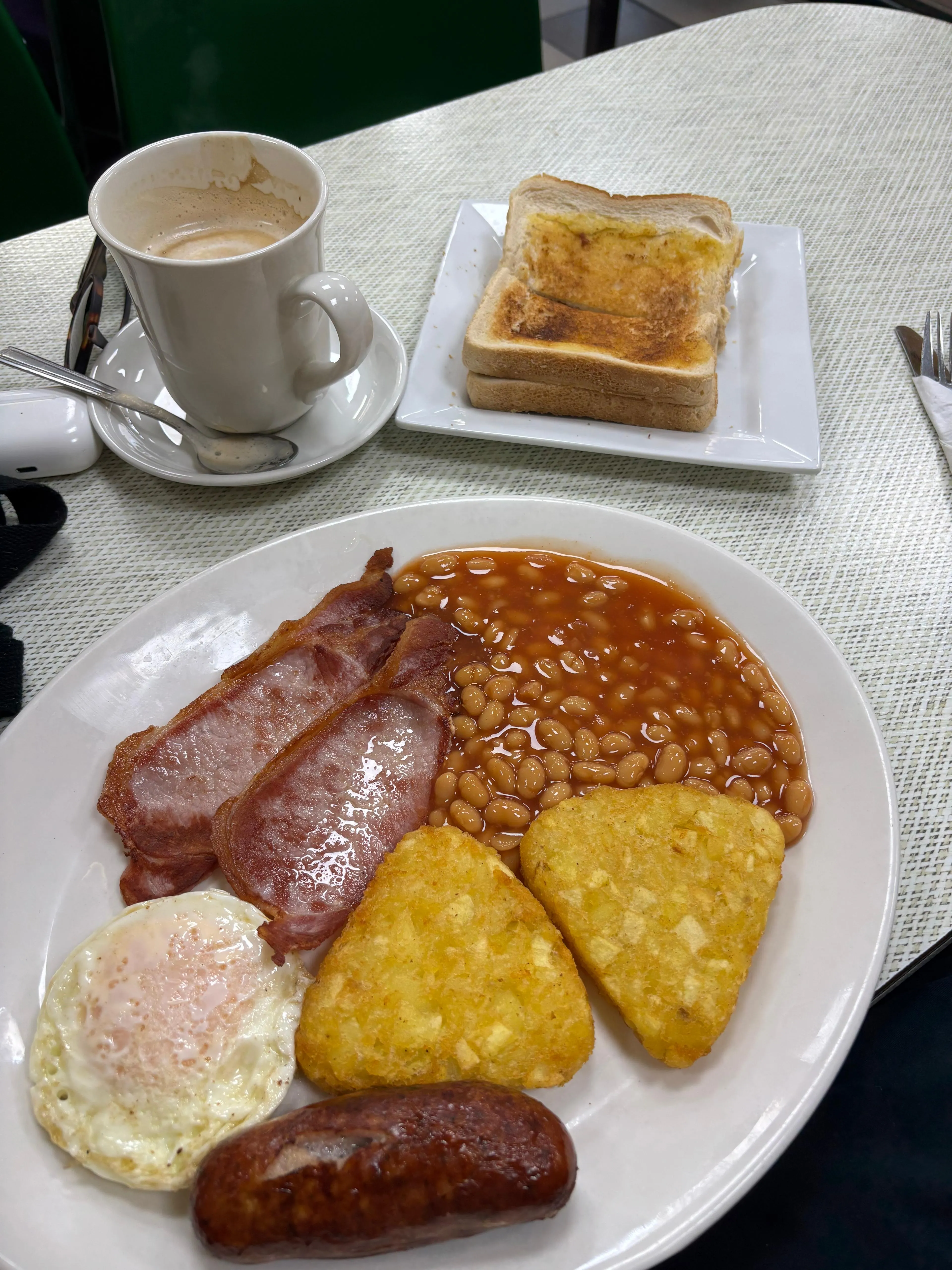Full English at Number 1 Cafe