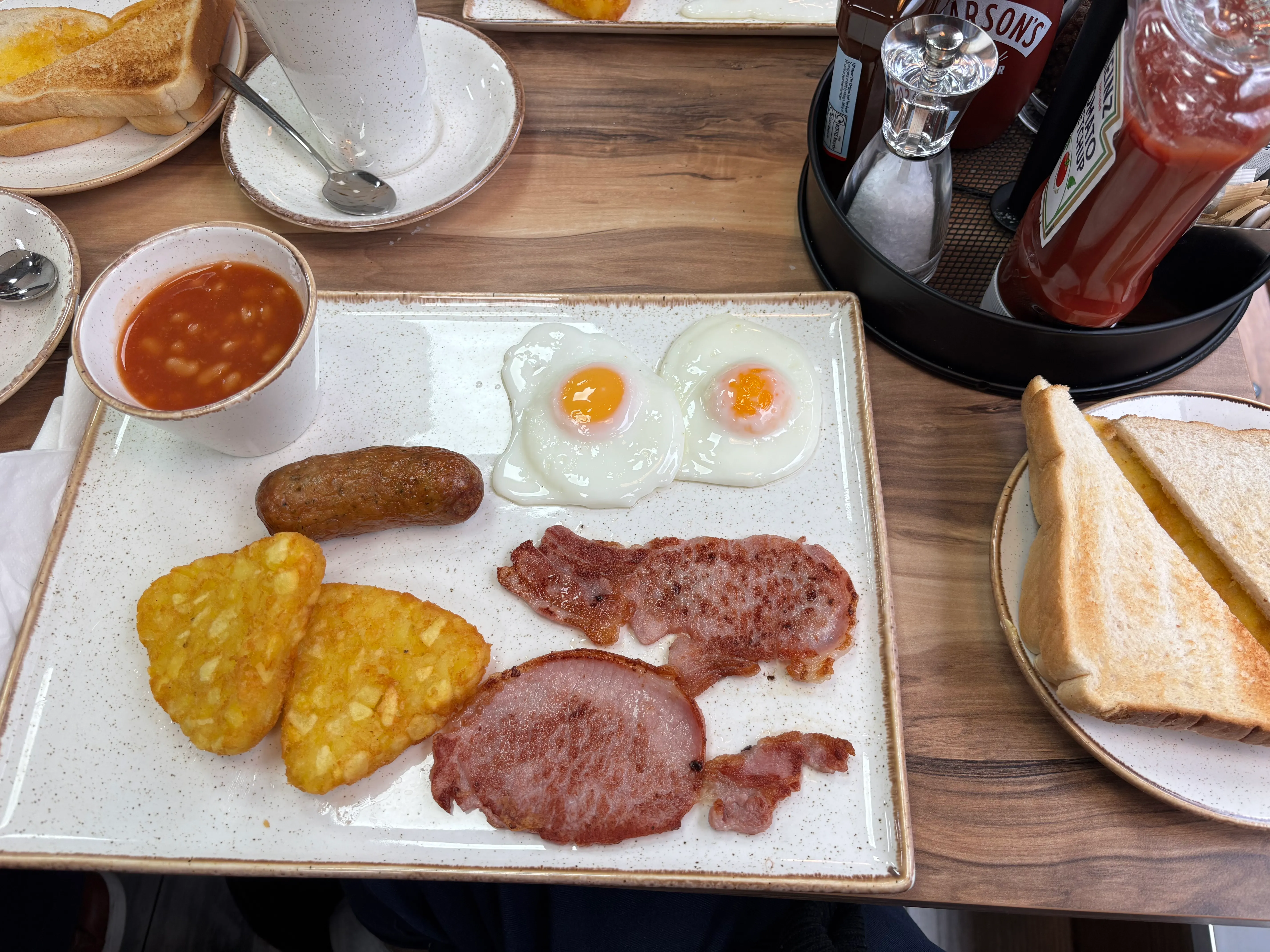 Full English at People's Choice Cafe